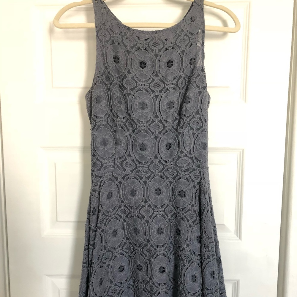 BB Dakota lace back midi dress